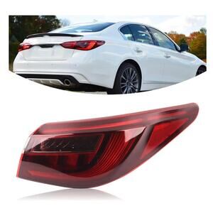 Passenger Side LED Tail Light – Fits Infiniti Q50 (2018–2021)